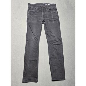 Volcom Solver Modern Straight Black Jeans‎ Mens 30x30 Skate Casual Denim Skate